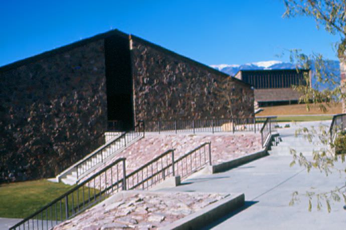 Then the Classroom Building, now Leist Hall and the Administration and Library Building (Sanders Bu