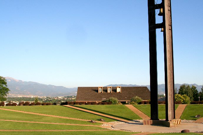 Here is a shot taken early in the morning from Apostles Court on Nazarene Bible College's campus.