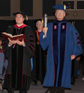 President Graves and Gary Streit at Graduation